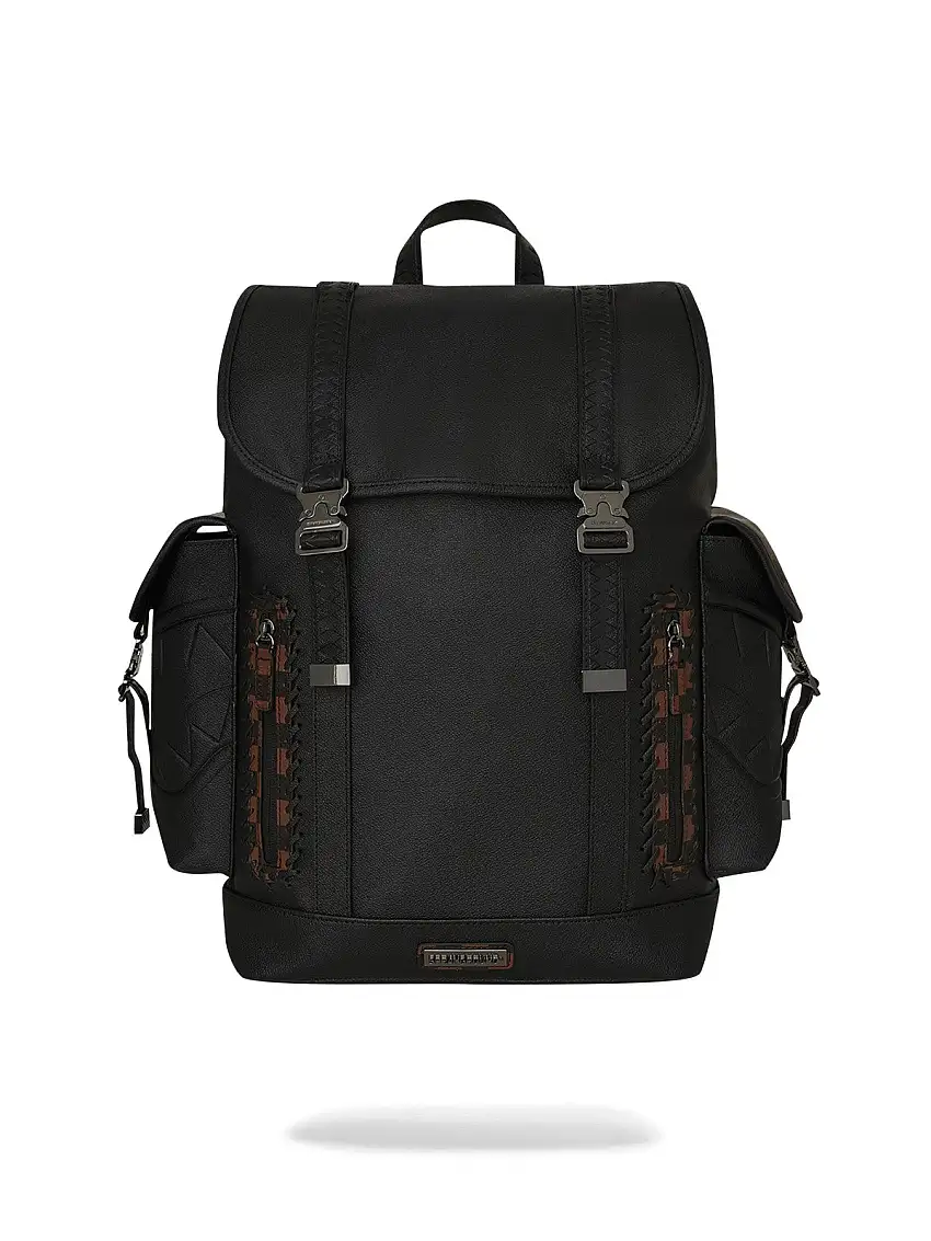 SPRAYGROUND Men's Backpack DOSE OF CHECK DEUX MONTE CARLO 910B8014NSZ Black