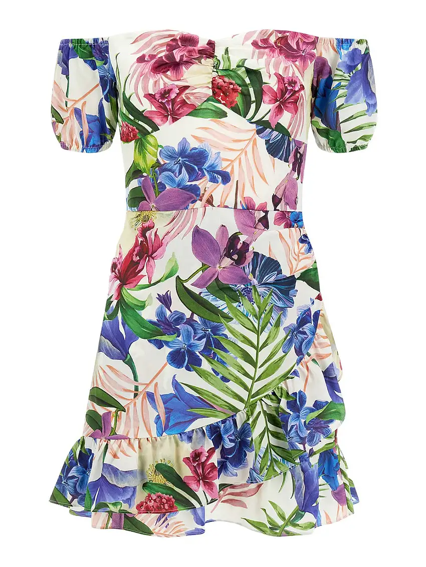 GUESS Abito Donna W3GK54 WD8G2 P19R Multicolore