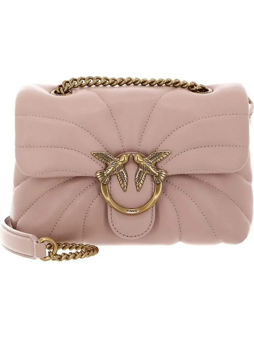 Borse a tracolla Donna Pinko - Love Puff Mini Cl - Cipria