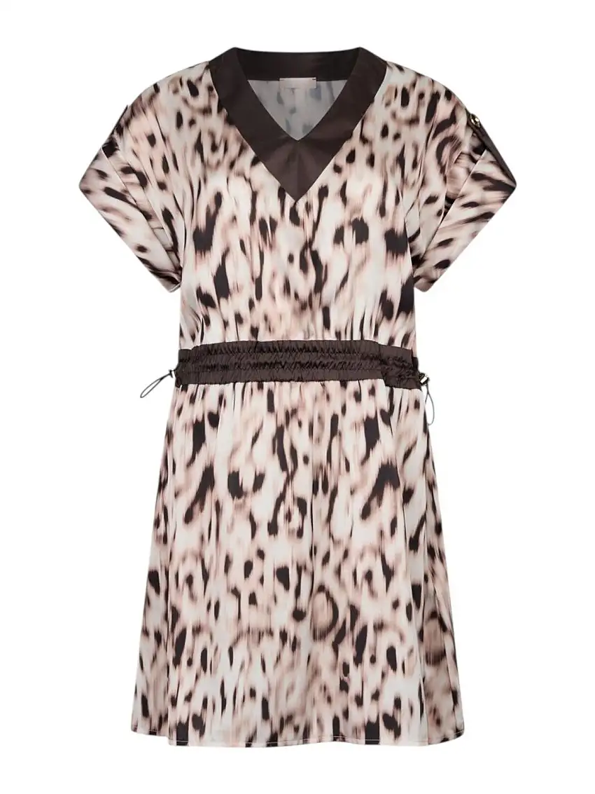 LIU JO SPORT Abito Donna TA5194TS964 M9064 Natural beige/moro