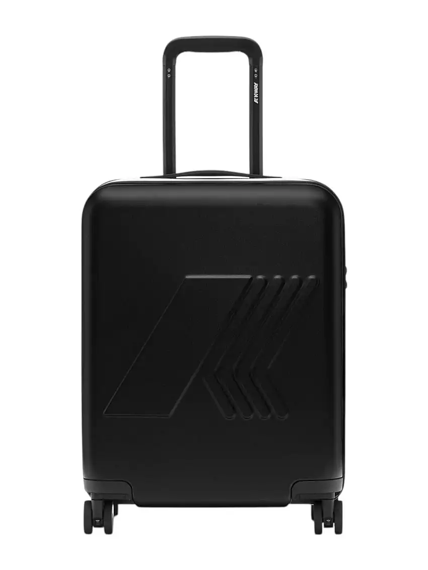 K-WAY Suitcases and Trolleys Unisex adult EUDOXIE LOGO K81372W USY BLACK PURE