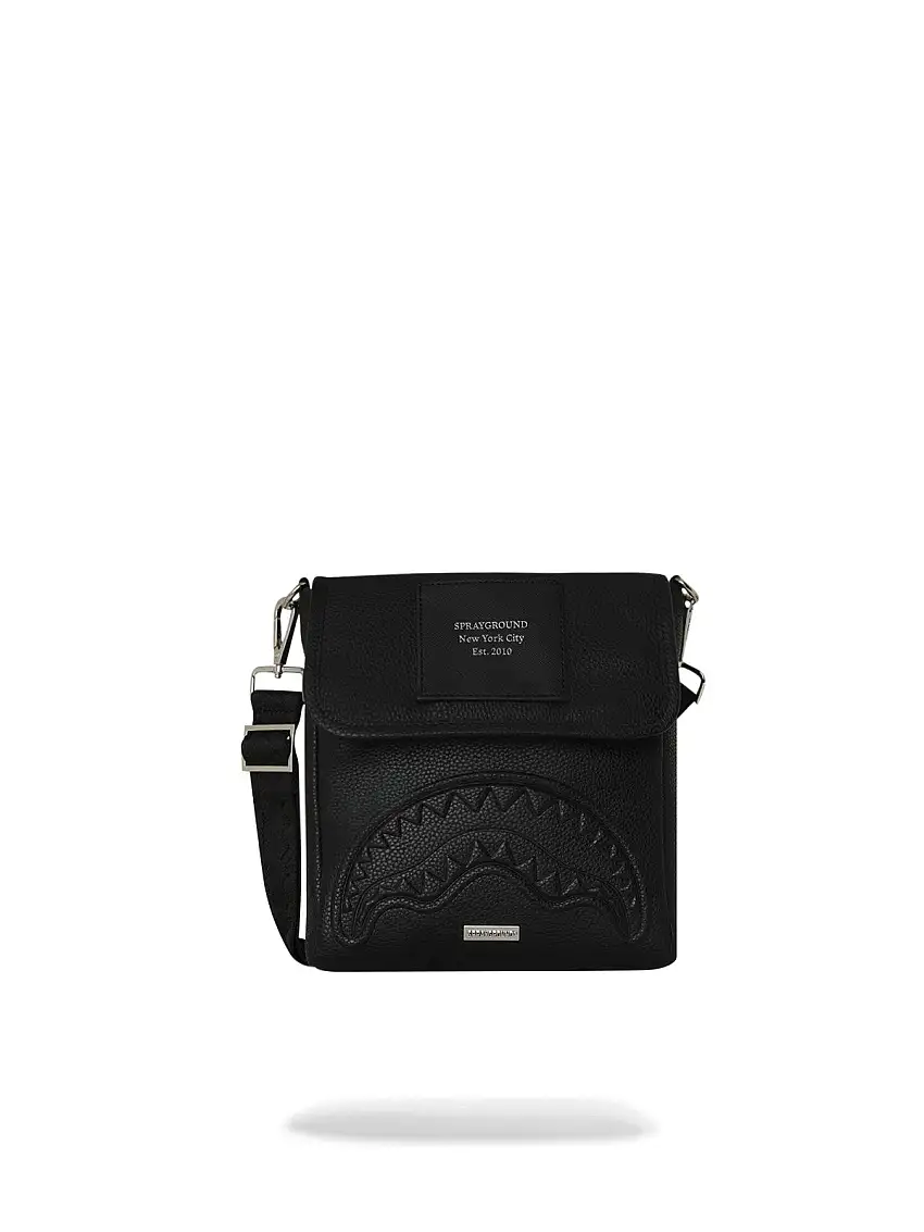 SPRAYGROUND Men's Shoulder Bag NIGHT SKY MESSENGER SLING 910B7878NSZ Black