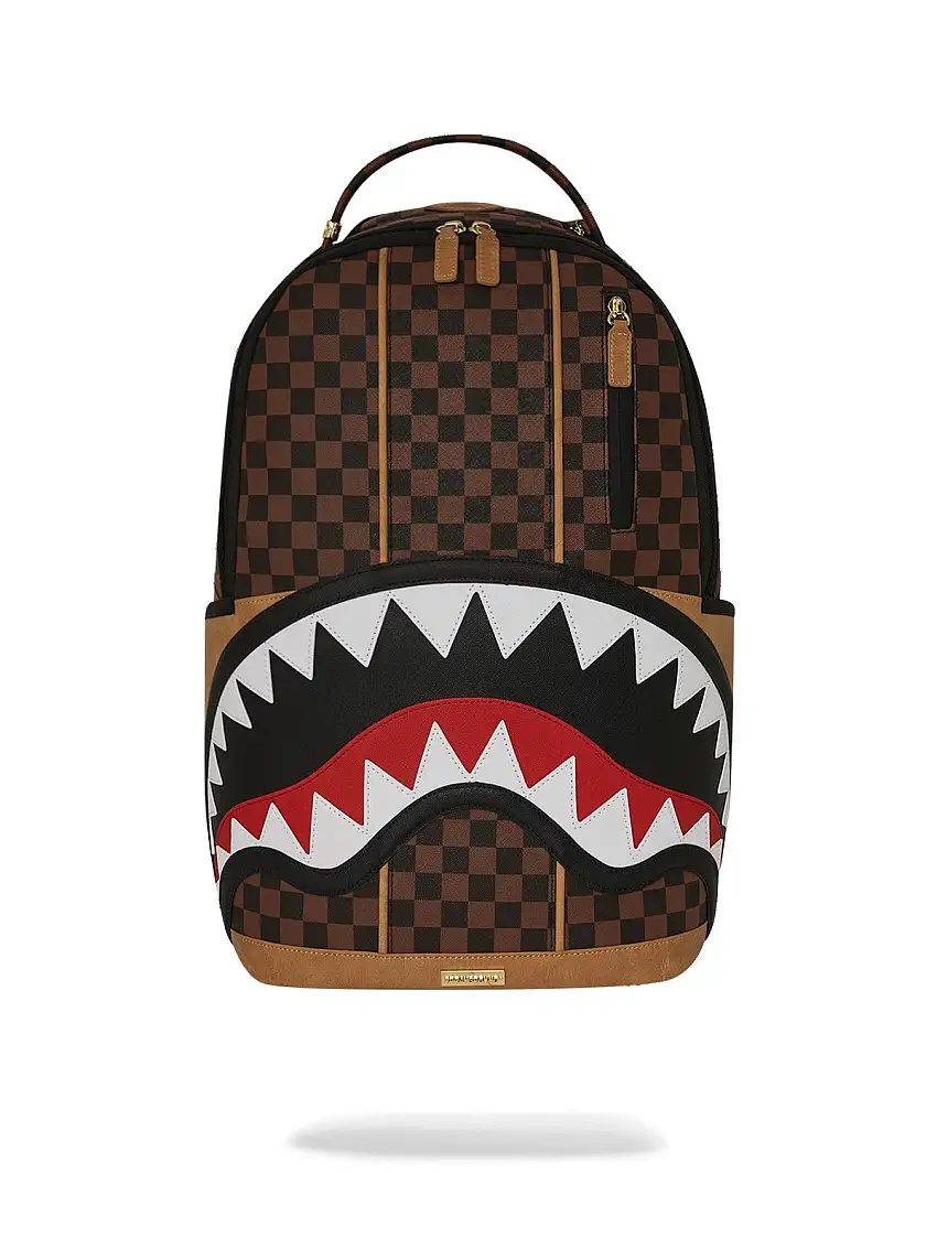 SPRAYGROUND Zaino Uomo HENNYVILLE DLXSV BACKPACK 910B7543NSZ MARRONE