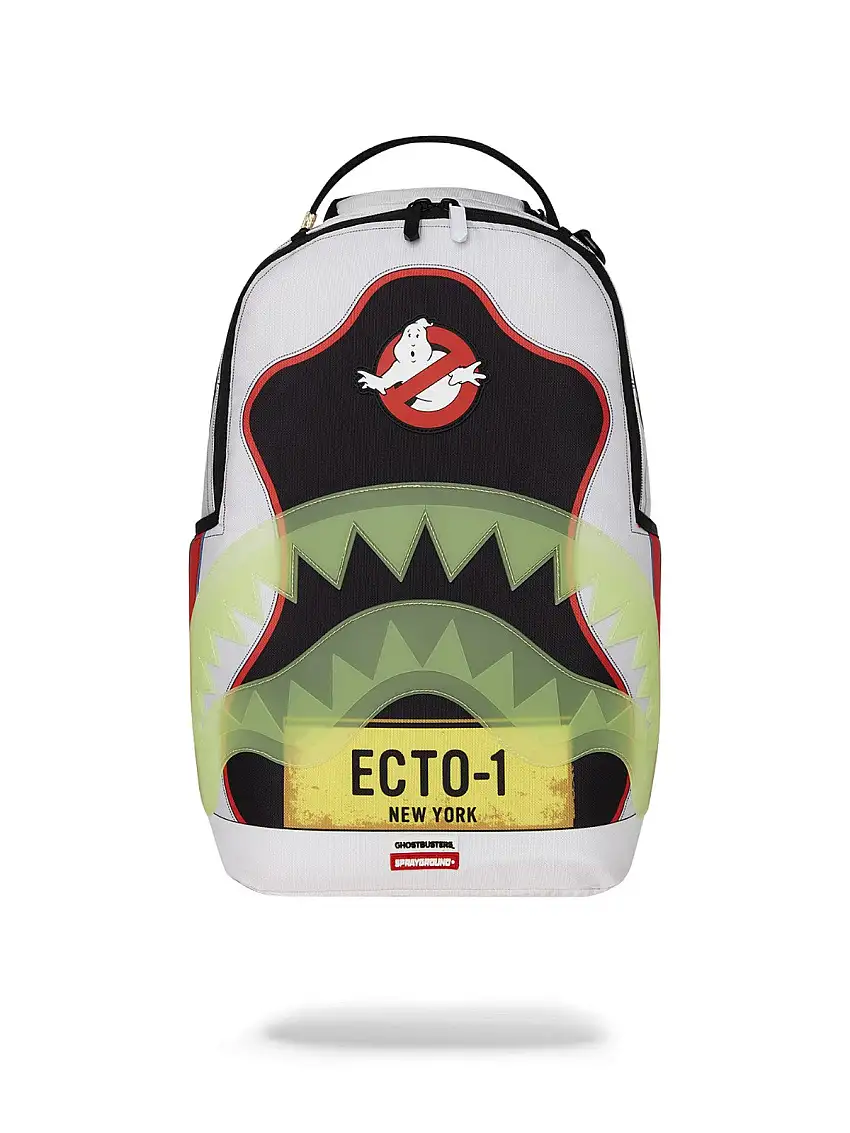 SPRAYGROUND Men's Backpack GHOSTBUSTERS ECTO-1 SPECIAL OPS DLXR BACKPACK 910B6376NSZ WHITE
