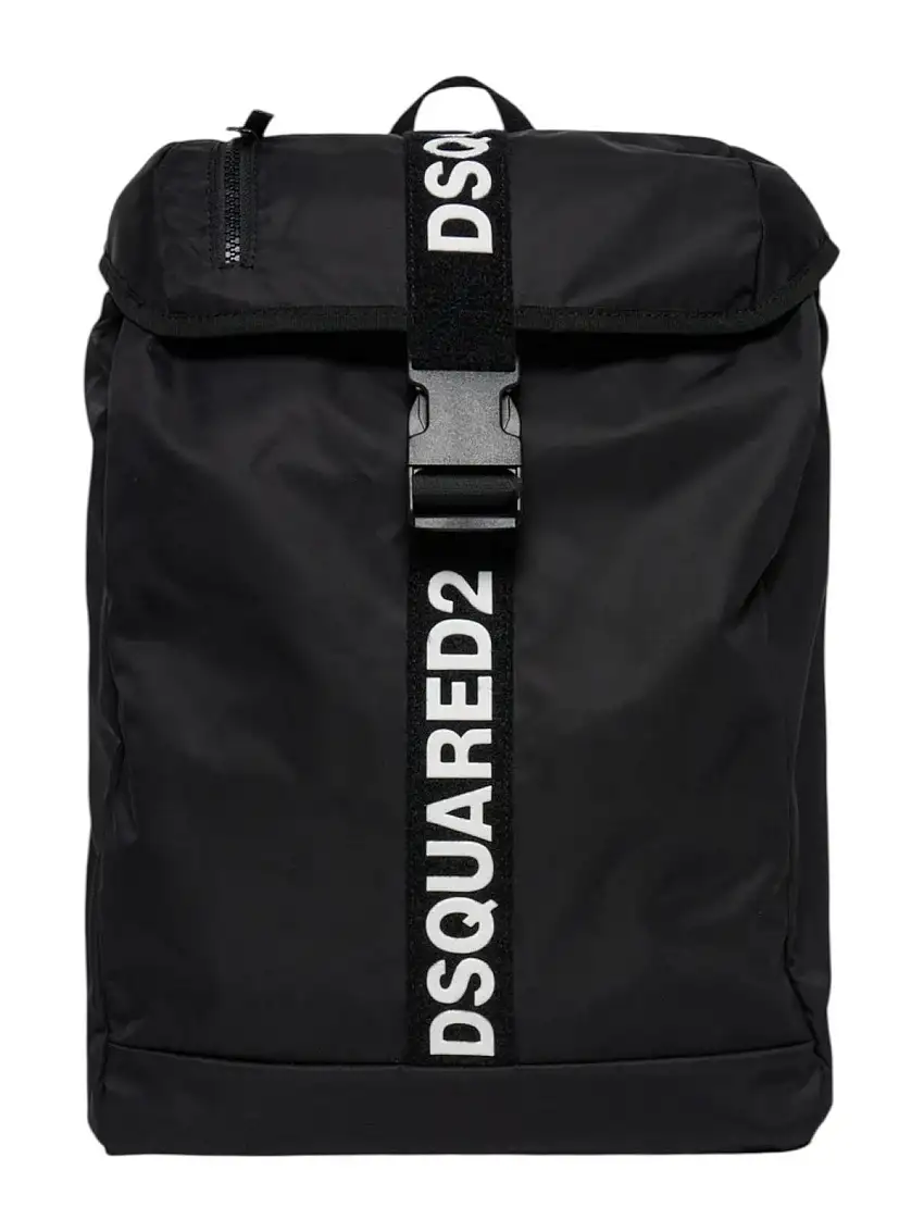 DSQUARED Zaino Uomo DQ3125 D0A3M DQ900 BLACK