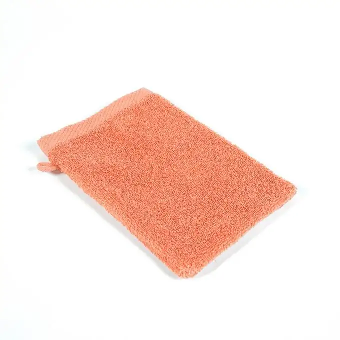 Guanto da bagno rosa