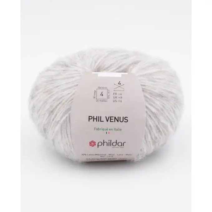 Gomitolo di filato Venere perla - Phildar