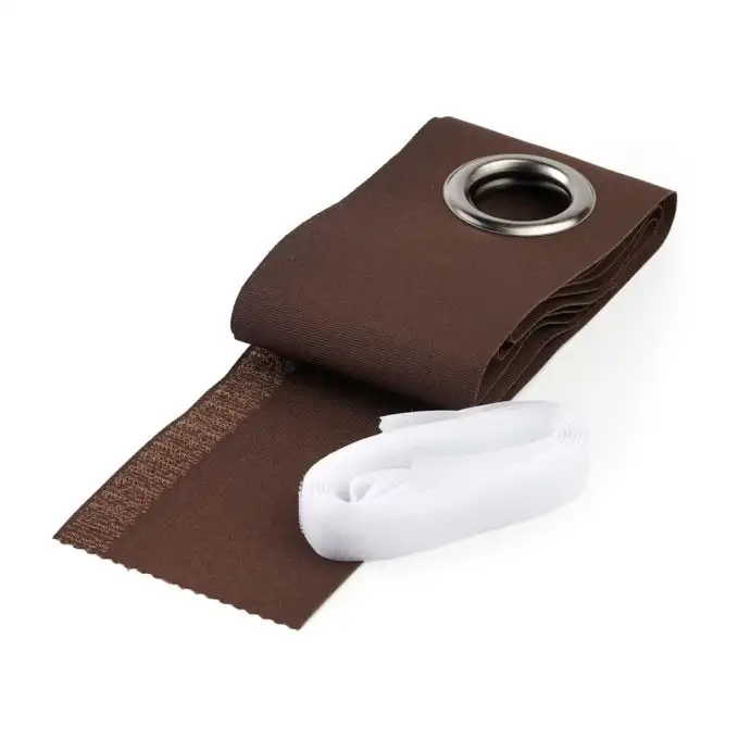 Banda a occhio per canna di fucile Rivetstrip cioccolato