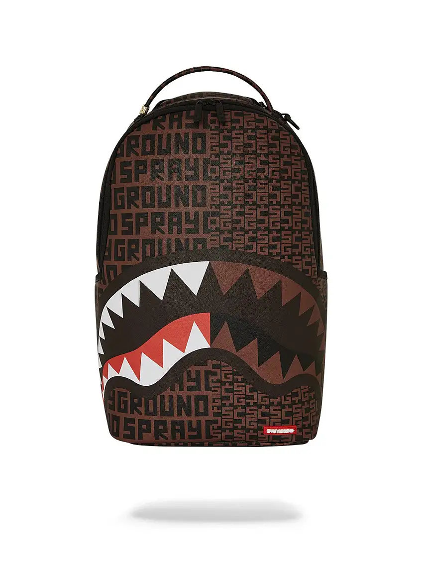 SPRAYGROUND Men's Backpack MONEY SPLIT DLX BACKPACK 910B7222NSZ BROWN