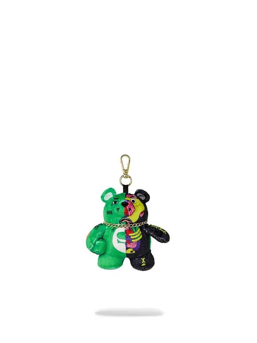 SPRAYGROUND Portachiavi Uomo YOUNG X-RAY BEAR KEYCHAIN 910K0603NSZ VERDE