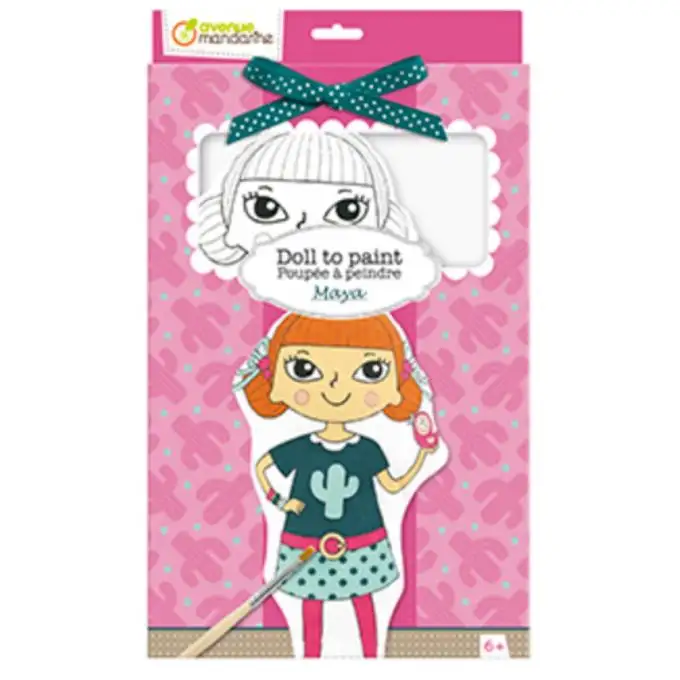 Bambola da dipingere maya