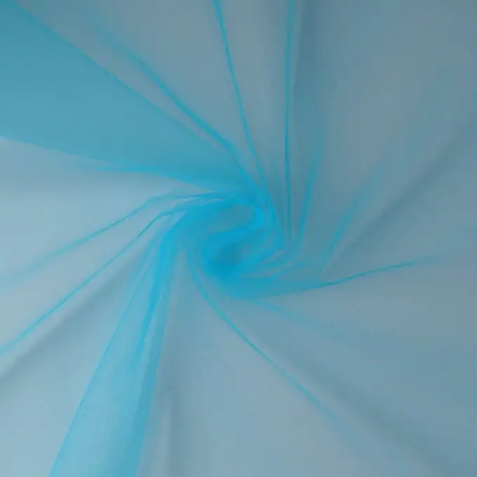 Velo tulle matrimonio 300 cm turchese