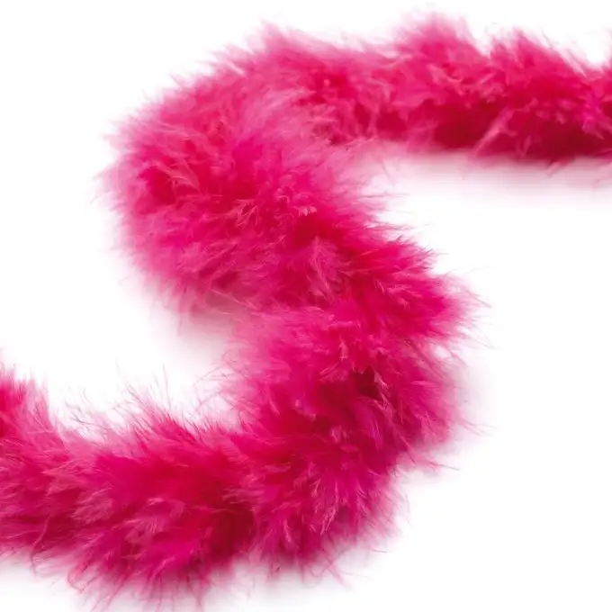 Bobina marabout fucsia