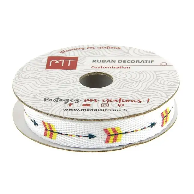 Bobina nastro frecce 9 mm lunghezza 3m