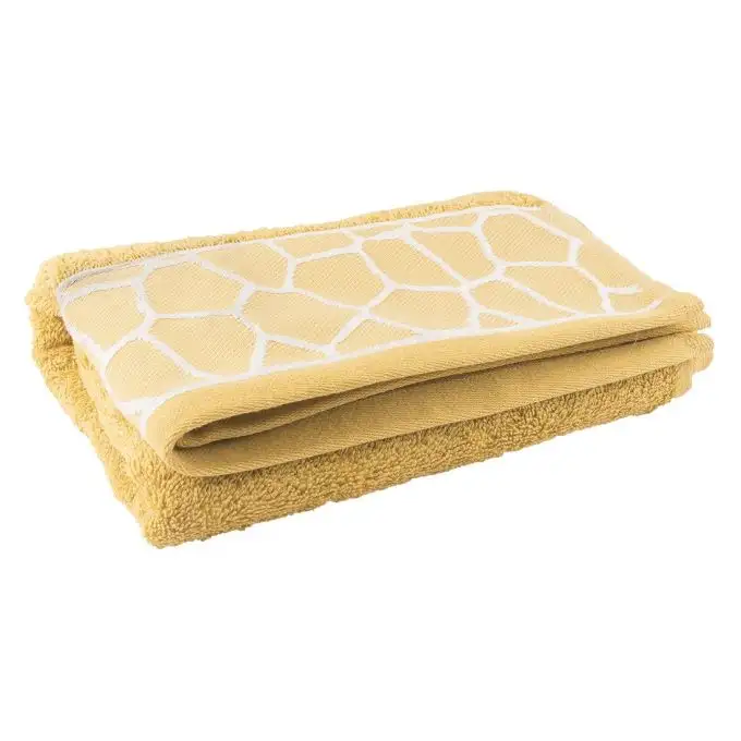 Asciugamano giraffa gialla