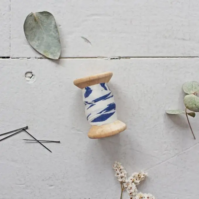 Viscosa sfumatura cobalto - Atelier Brunette