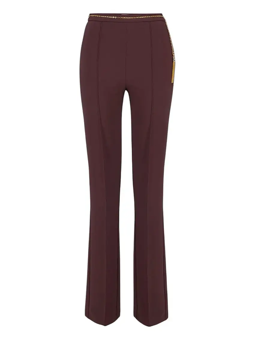 ELISABETTA FRANCHI Pantalone Donna PA14157E2 EA4 MERLOT