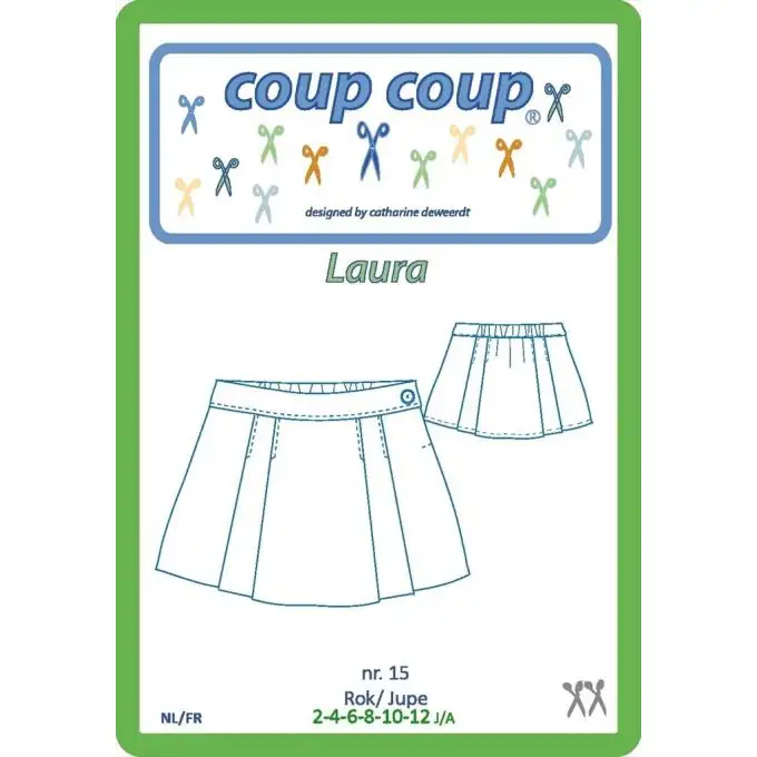 Modello gonna bambina Laura