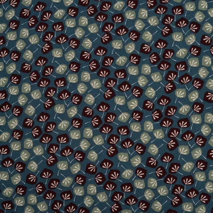 Tessuto crepe viscosa Linna Morata Sorgun menta