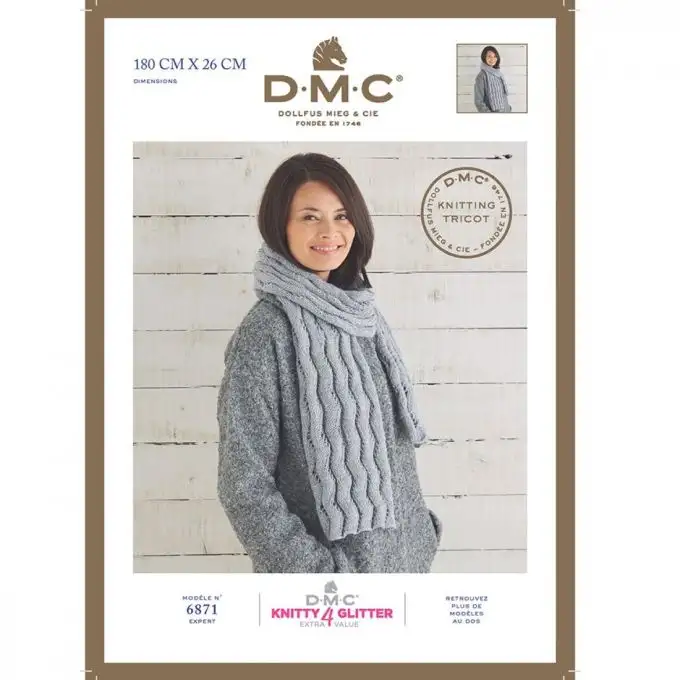Scheda maglia DMC Knitty Glitter