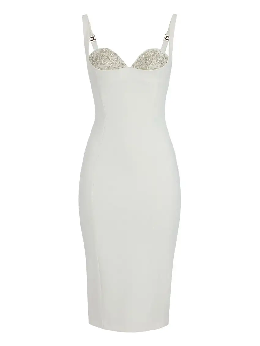 ELISABETTA FRANCHI Abito Donna AB83557E2 360 Avorio