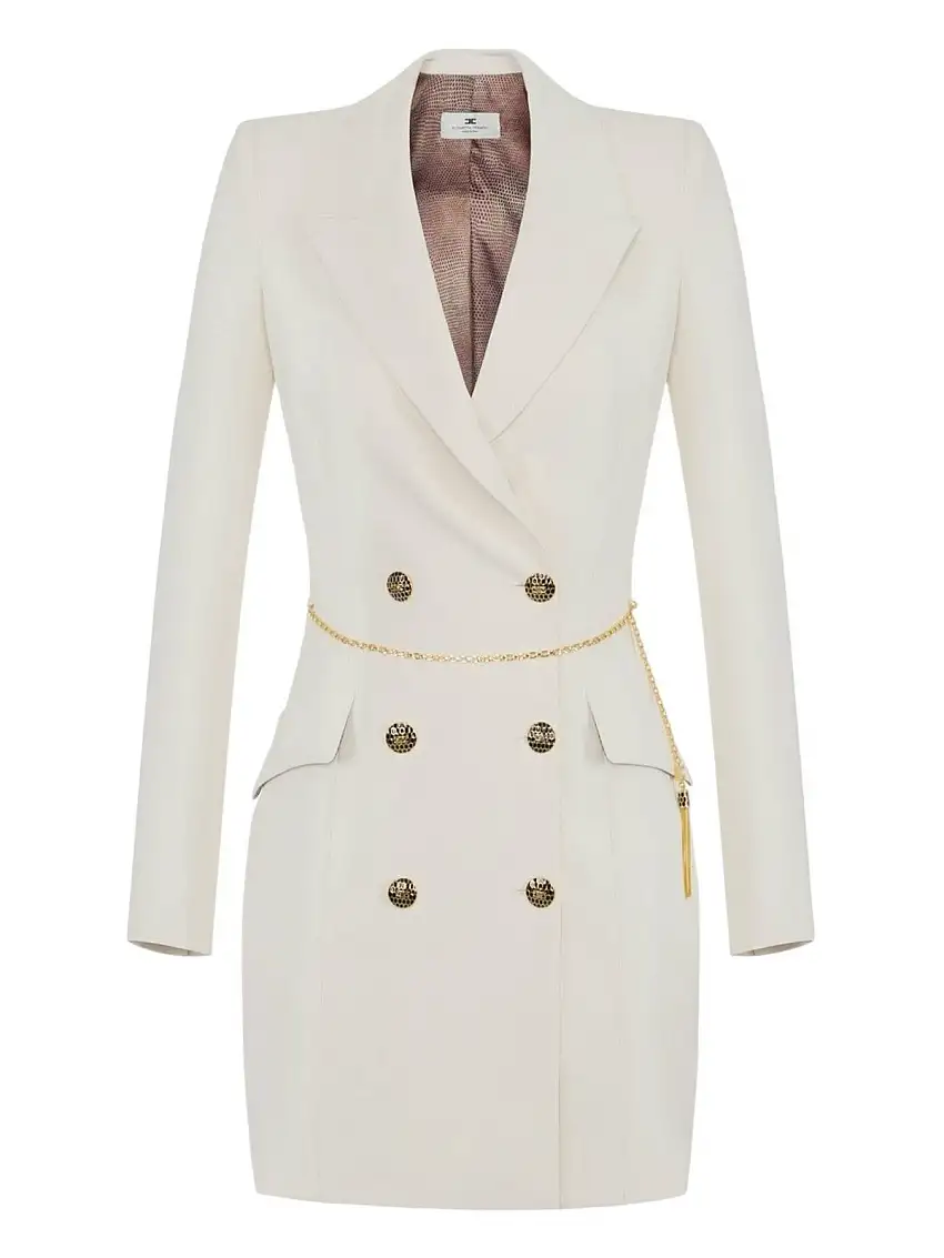 ELISABETTA FRANCHI Abito Donna AB89657E2 DZ9 MILK