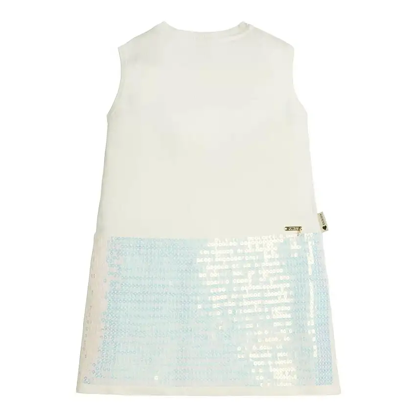 Abito in maglia a maniche lunghe con paillettes Guess Scuba
