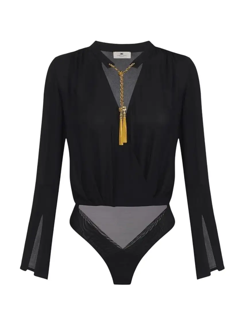 ELISABETTA FRANCHI Women's Shirt CB00557E2 110 Black