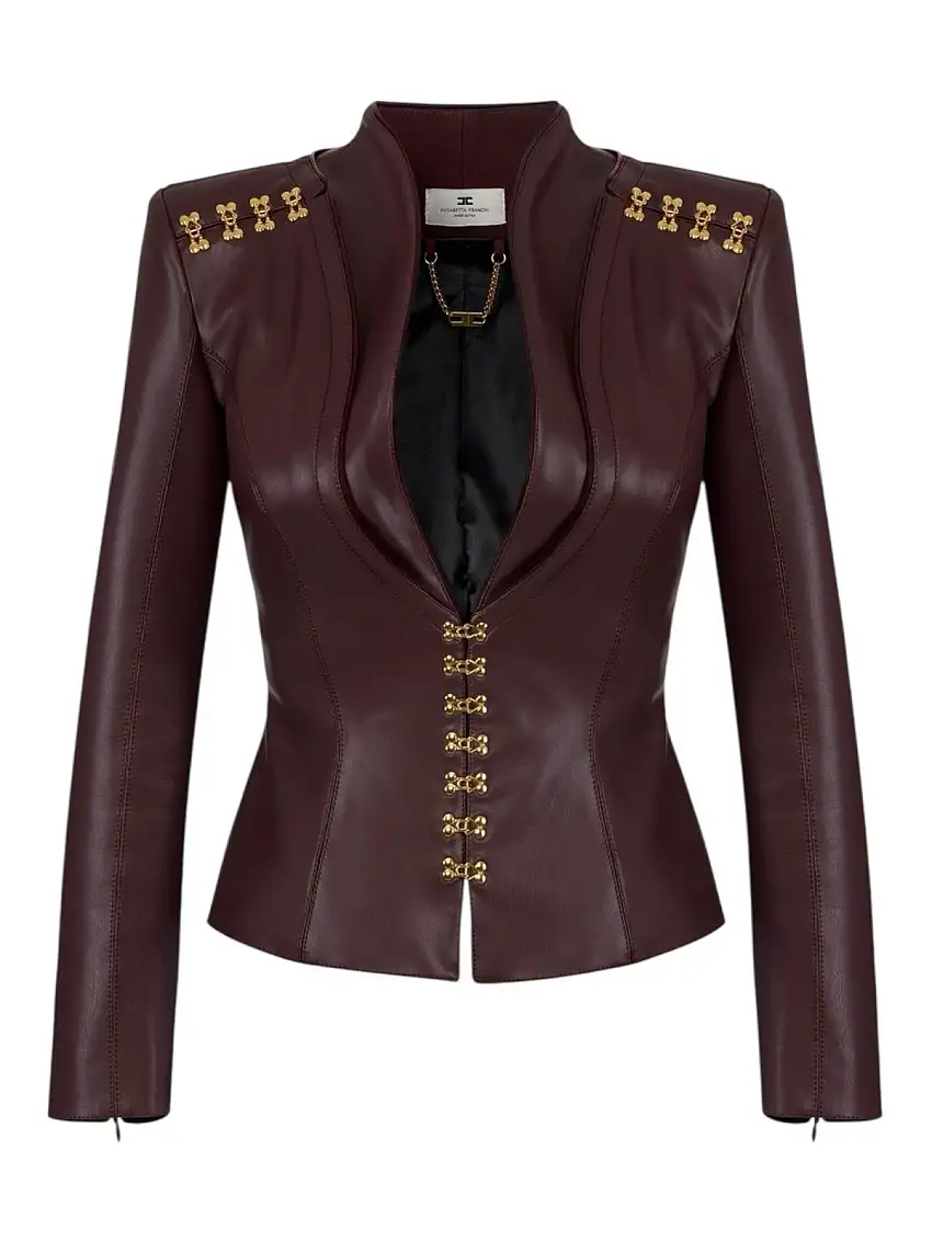 ELISABETTA FRANCHI Giacca Donna GI18757E2 EA4 MERLOT