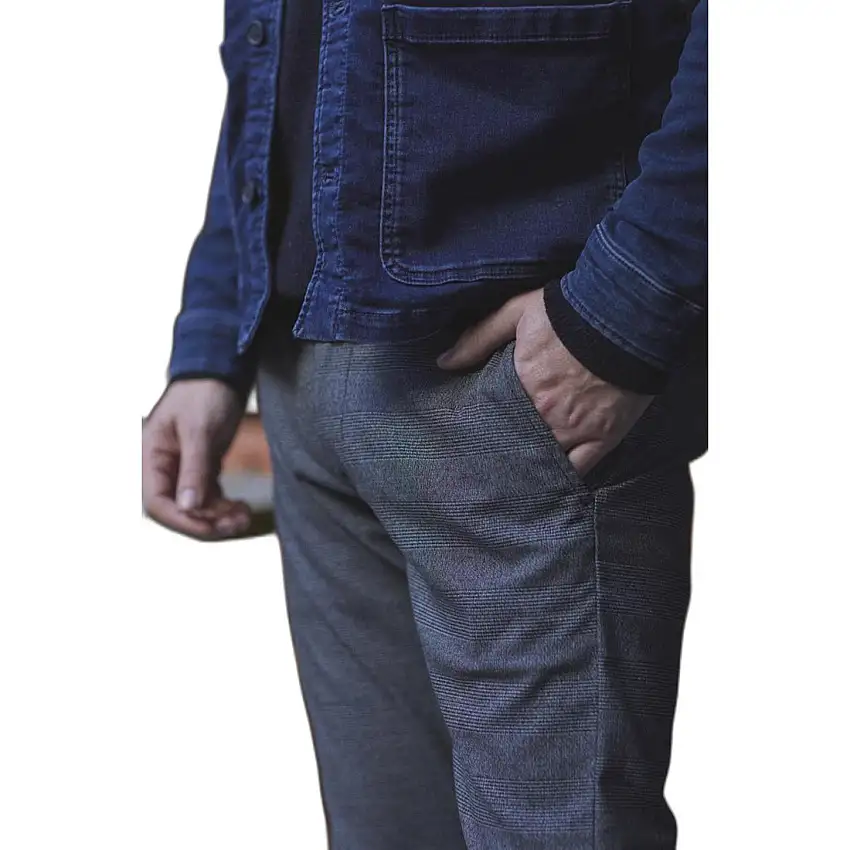 Pantaloni chino a quadri Le Temps des cerises Weller