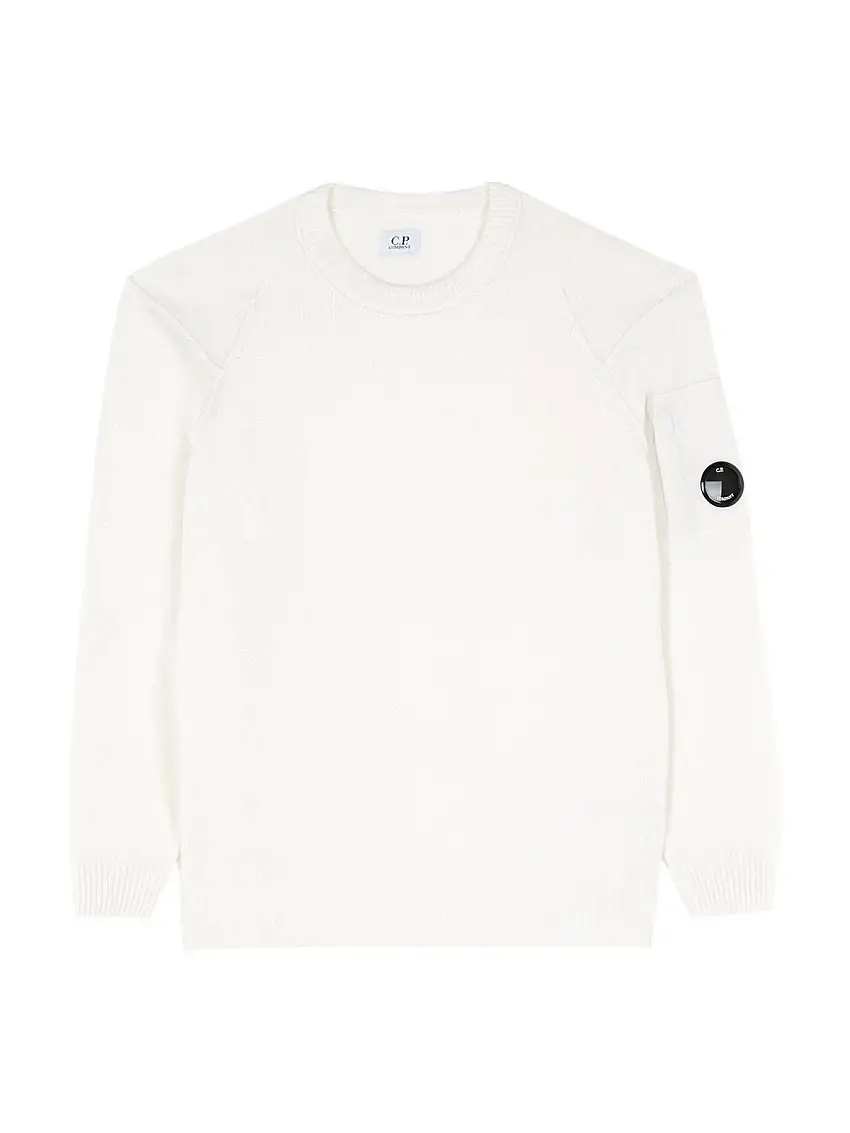 CP COMPANY Men's Sweater RFCMKN707A110149A 103 103 - GAUZE WHITE