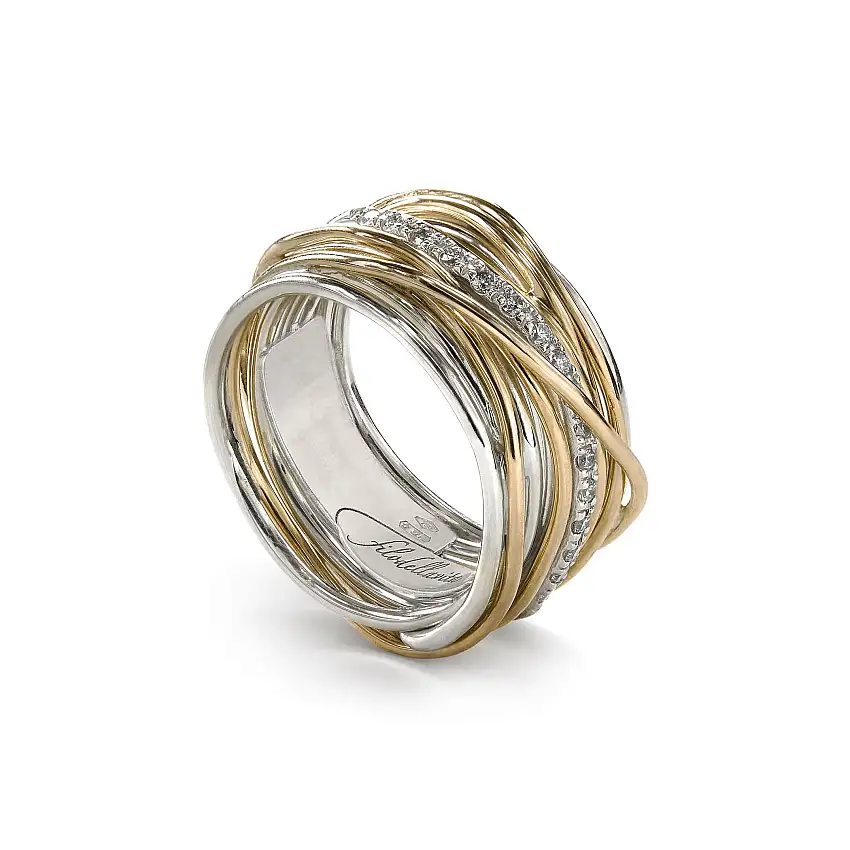 Filodellavita Classic Collection Ring - AN13AGBT