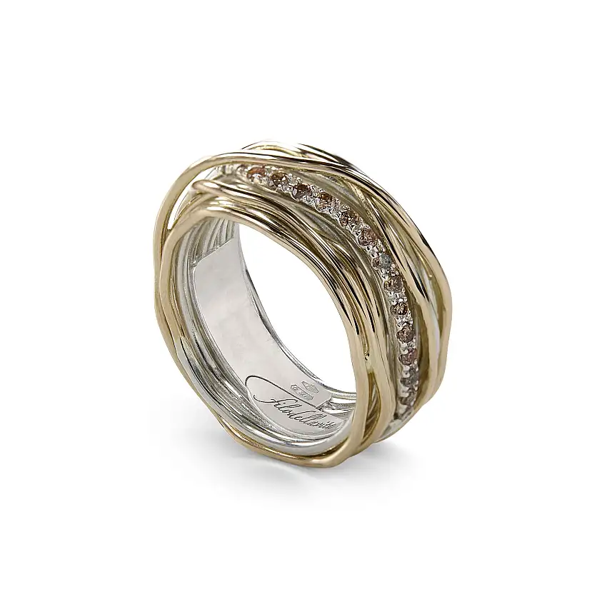 Filodellavita Classic Collection Ring - AN13AGBR
