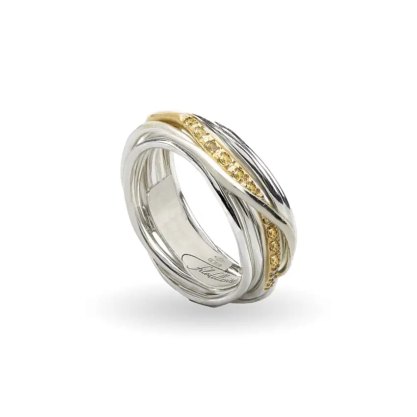 Filodellavita Classic Collection Ring - AN327AGBR