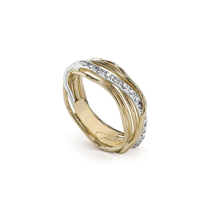 Filodellavita Classic Collection Ring - AN327GBBT