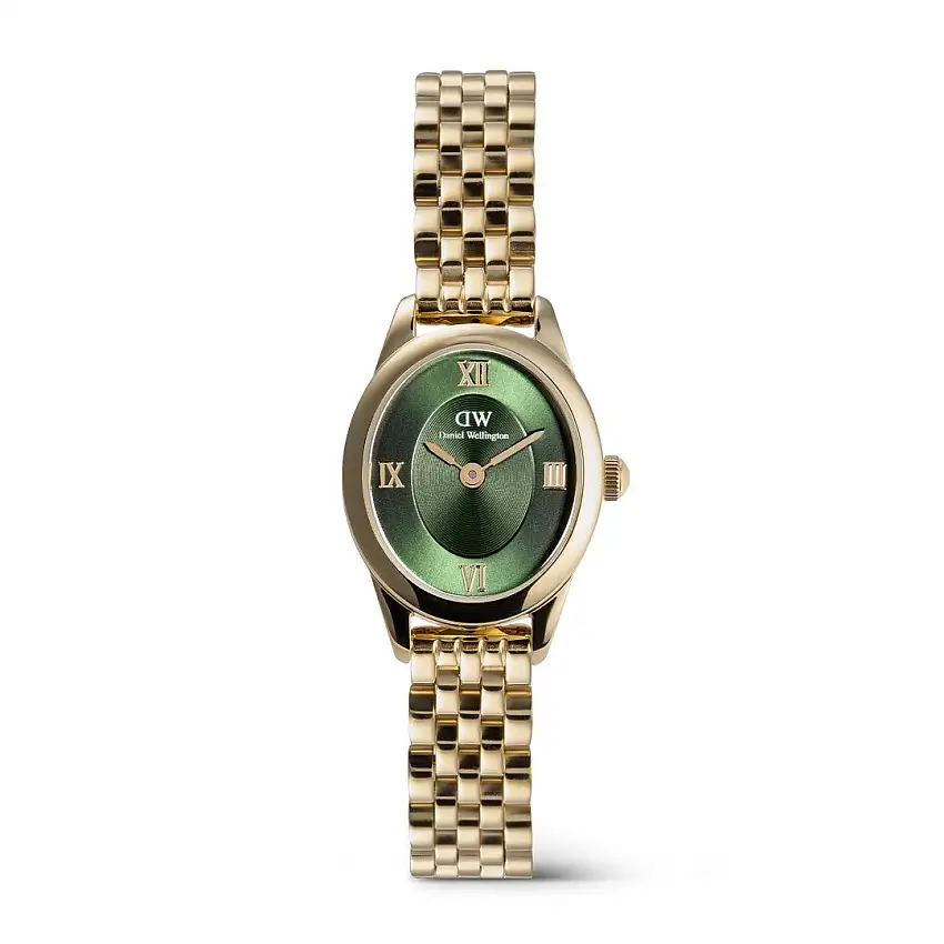 Daniel Wellington Ophelia Mini Emerald Gold Women's Watch - DW00100804