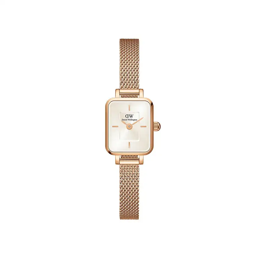 Daniel Wellington Women's Quadro Mini Melrose Champagne Watch - DW00100651
