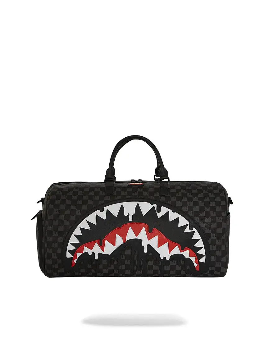 SPRAYGROUND Men's Duffle Bag DRIPPING SHARKS IN PARIS DUFFLE 910D7966NSZ Black