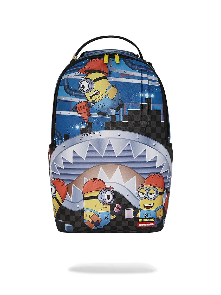 SPRAYGROUND Men's Backpack MINION AND SPRAYGROUND SIGN BACKPACK 910B7791NSZ BLUE