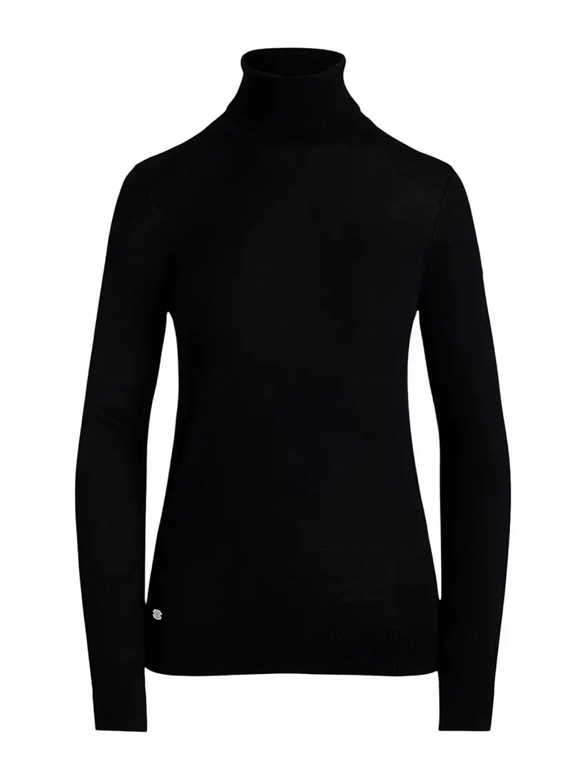 LAUREN RALPH LAUREN Maglione Donna ZOE-LONG SLEEVE-PULLOVER 200940470 004 BLACK