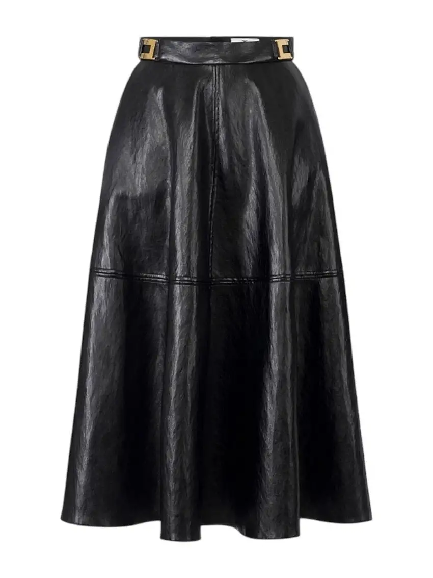 ELISABETTA FRANCHI Women's Skirt GO13656E2 110 Black