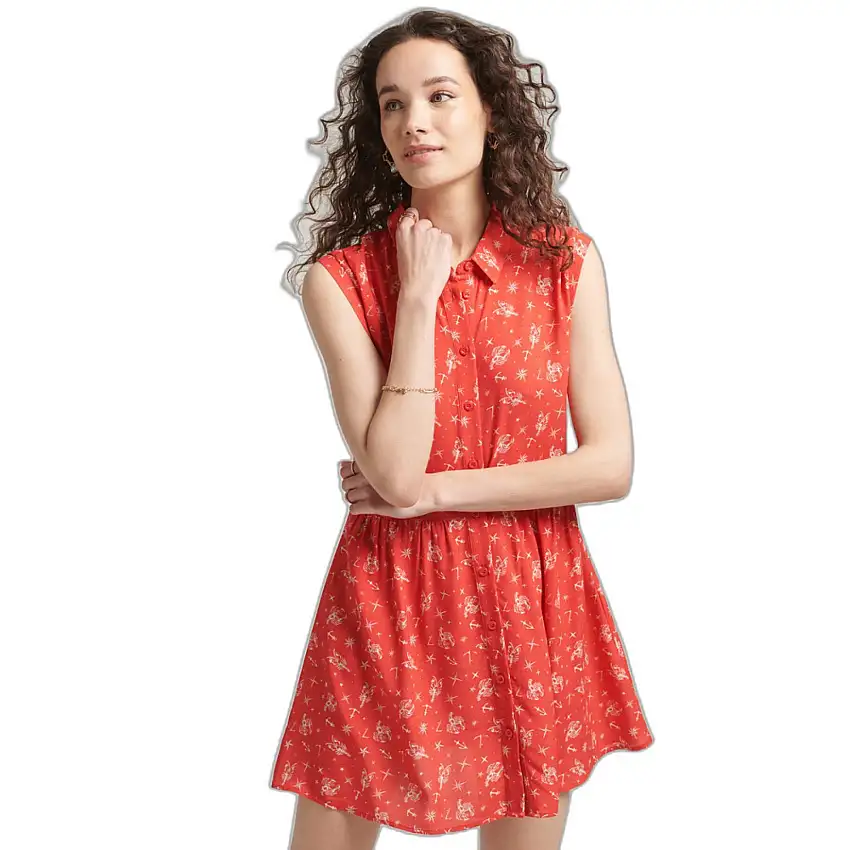 Abito camicia da donna Superdry Vintage