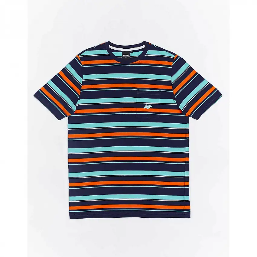 T-shirt Wrung Pocket Stripes