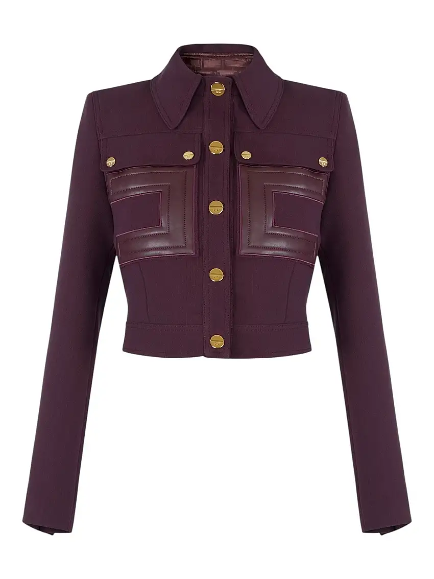 ELISABETTA FRANCHI Giacca Donna GI15957E2 EA4 MERLOT